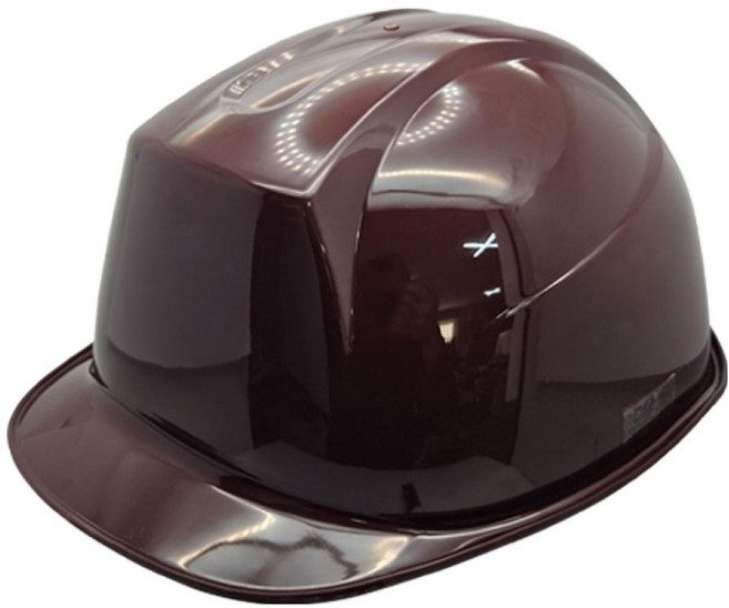 동명 건설현장 공사장 머리보호 안전모 신투구형 ABE등급 DMS-M-3001, 브라운, 1개