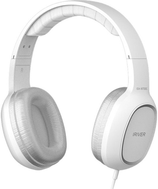 아이리버 C타입 스테레오 유선 어학용 게이밍 헤드셋 + USB 변환젠더 세트, 화이트, IGH-W7000C