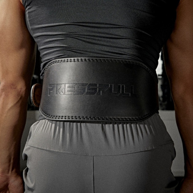 프레스풀 헬스 허리보호대 벨트, 블랙, 1개