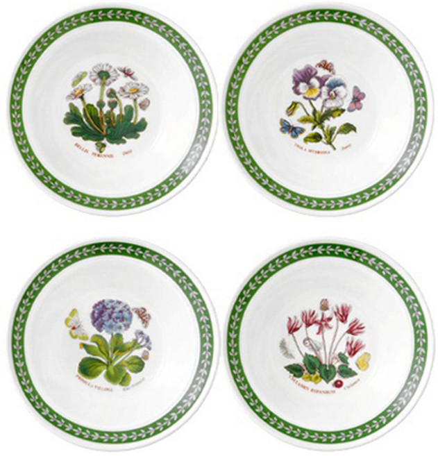 포트메리온 보타닉가든 에칭 오트밀 4p 세트, 랜덤발송, 1세트