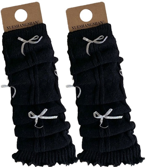 디멜디 러블리 리본 발레코어 레그워머 MW164