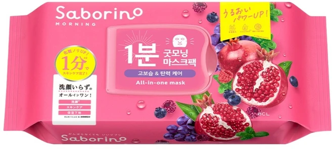 사보리노 모닝 페이셜 시트 마스크 파머그래닛 모이스처 리치, 30개입, 1개 - 쿠팡