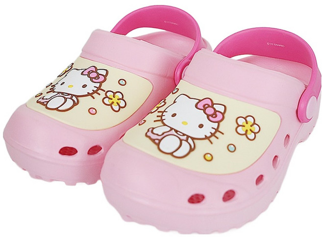 SHOELAMODE 三麗鷗女童CH Hello Kitty 雛菊涼鞋