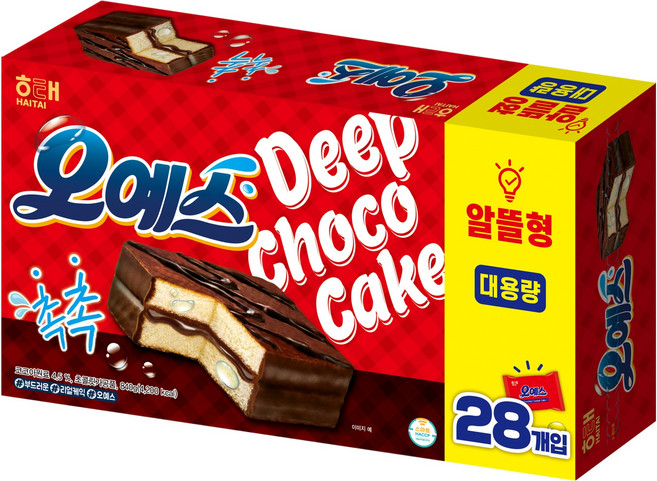 해태제과 오예스 28p, 840g, 1개