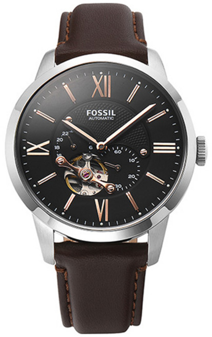 파슬 남성용 타운즈맨 오토매틱 가죽시계 ME3061