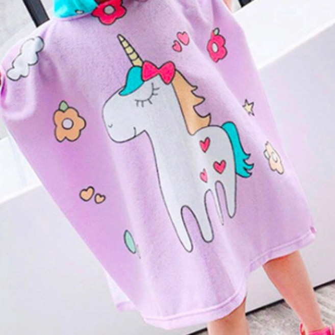 스투피드 비에이비오 아동용 비치 가운 타월