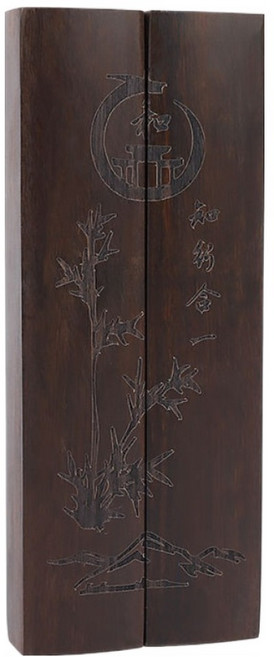 Nalli Sisters 書法紙張固定鎮紙 黑色 知行 30cm, 2個