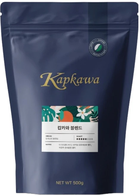 캅카와 블렌드, 핸드드립(중간), 500g, 1개 - 쿠팡