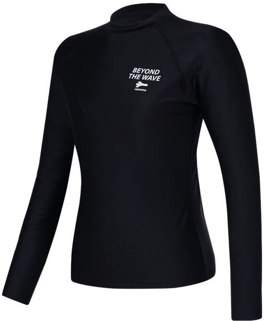 레노마 수영복 여성용 인조이 라운드 래쉬가드 RN-CS2F552