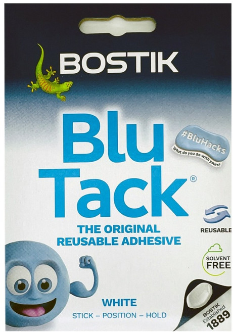 보스틱 블루택 오리지널 화이트 50g, 1개