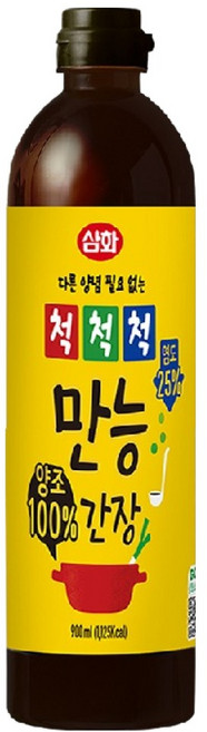 삼화식품 양조 척척척 만능간장, 900ml, 1개