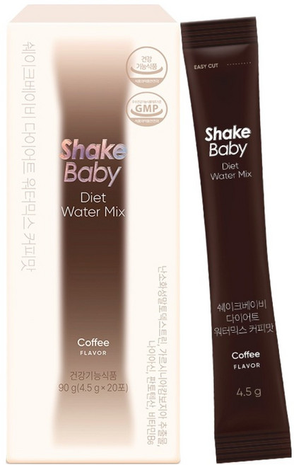 ShakeBaby 藤黃果孅盈粉隨身包 咖啡口味, 1個, 20回