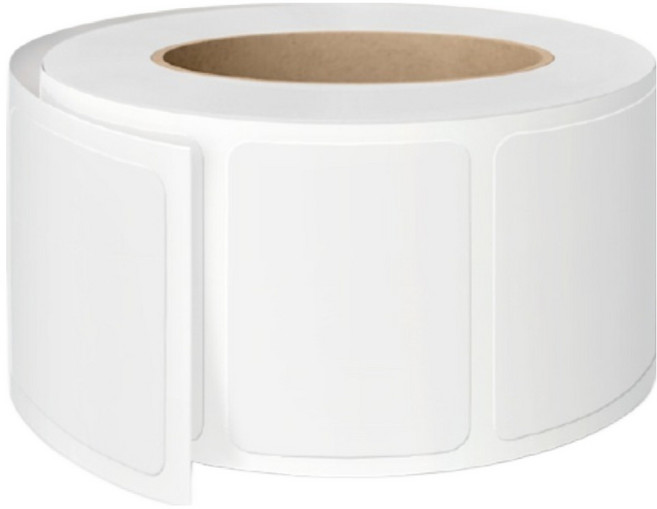 트레싱지 반투명 손글씨 메모지 롤 스티커 직사각형 R-96, 1개, 300개입