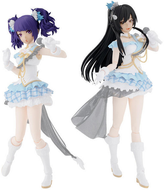BANDAI 30MS 偶像大師 閃耀色彩 髮型臉部配件 田中摩美美 白瀬咲耶 5067447, 1盒