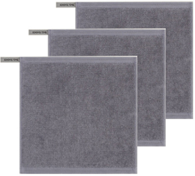 송월타월 컬러풀링 30수 고리 핸드타올 35g, 그레이, 3개