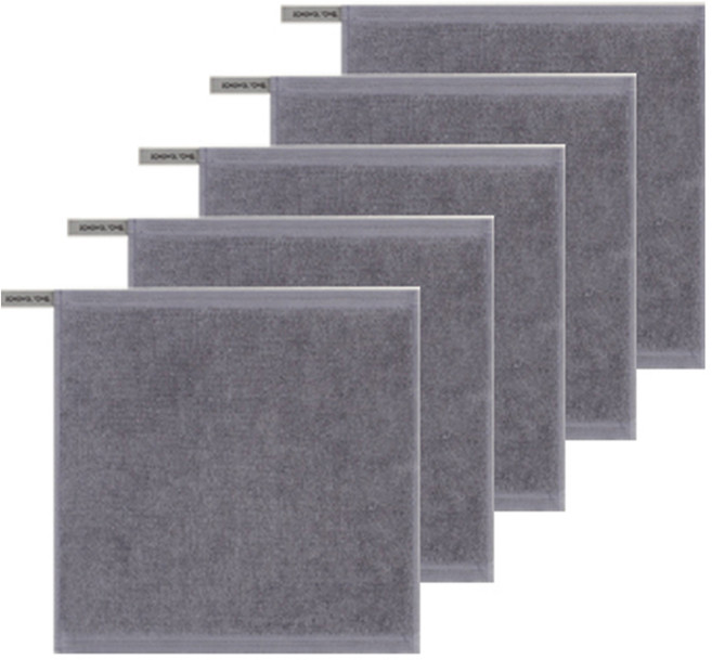 송월타월 컬러풀링 30수 고리 핸드타올, 그레이, 5개