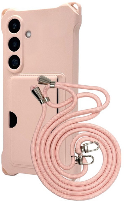 엑씨 실리콘 넥스트랩 카드수납 목걸이 줄 스트랩 휴대폰 케이스