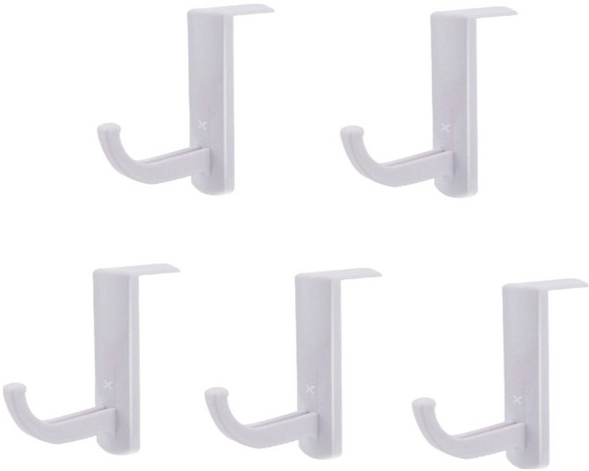 제이라이프 엑센트 모니터 헤드셋 홀더, 화이트, 5개