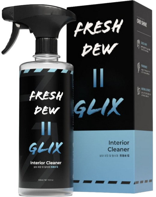파인랩 글릭스 프레쉬 듀 자동차 실내 세정 탈취제, 500ml, 1개
