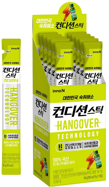 컨디션 숙취해소 스틱 컨디션맛, 180g, 1개