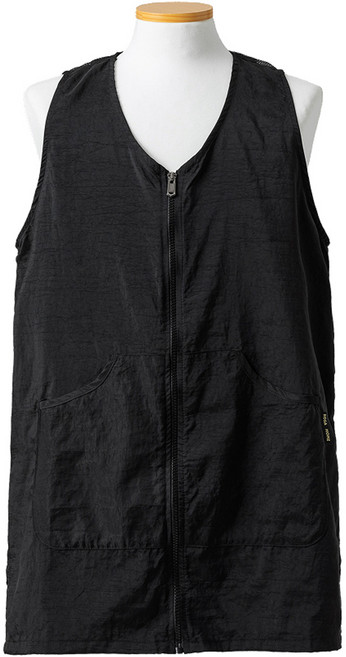 로사홈 조끼형 망사 앞치마 L, 검정, 1개