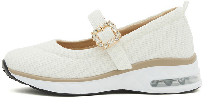 제이슈 논나 경량 보석 메리제인 슈즈 4cm