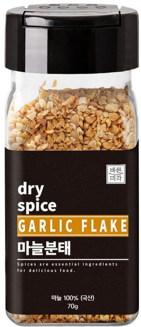 바른미각 마늘 분태, 70g, 1개