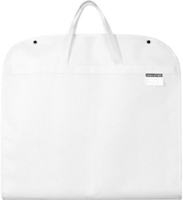 푸트로랩 장거리 여행 부직포 휴대용 양복 슈트 가방 오프화이트, 1개, 1개입