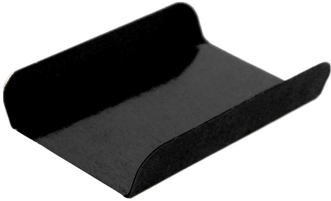 중앙패키지 조각케익 종이받침 직사각 6 x 10 x 2 cm, 검정, 100개