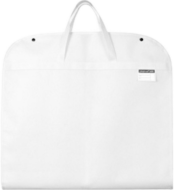 푸트로랩 장거리 여행 부직포 휴대용 양복 슈트 가방 화이트, 1개, 1개입