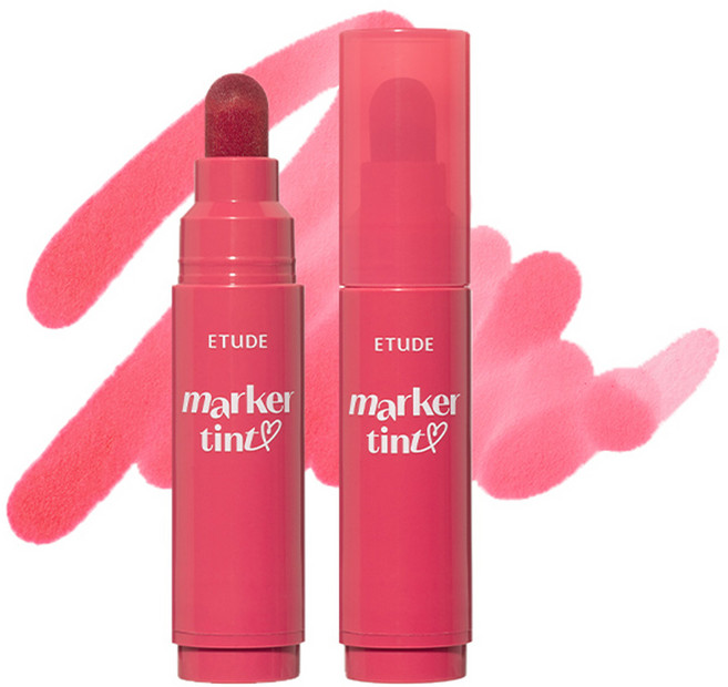 에뛰드 디어달링 마커 립틴트, 08 체리 펀치, 1개