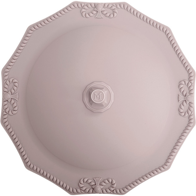 오마주 멜로우스페이스 비비안25 오마주 실리콘 전자레인지 덮개, 라이트핑크, 1개