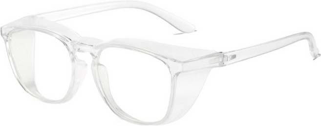 끌레르비 김서림 방지 보안경, 화이트, 1개