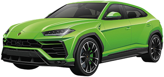 토미카 티아츠코리아 아시아 RC카 02 람보르기니 우루스, 혼합색상, 1개