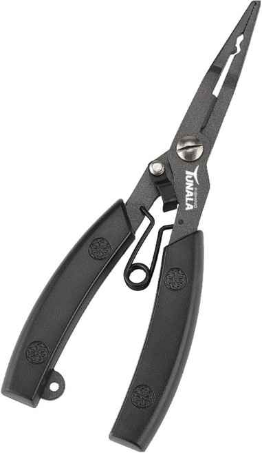 용왕낚시 낚시니퍼 플라이어 테프론코팅 라인커터 편납압착 바늘매기 FG-1079, 1개