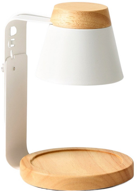 에인디 시그니처 우드 스타일 타이머 캔들워머, 화이트우드