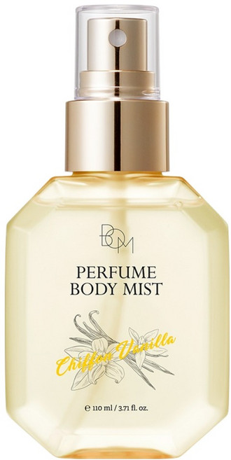 비오엠 퍼퓸 바디 미스트 쉬폰 바닐라, 110ml, 1개