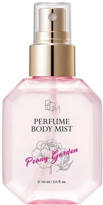 비오엠 퍼퓸 바디 미스트 피오니 가든, 110ml, 1개