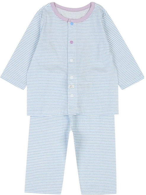 아가방 남아용 소프트 8부 내의 상하의 세트 01R357616