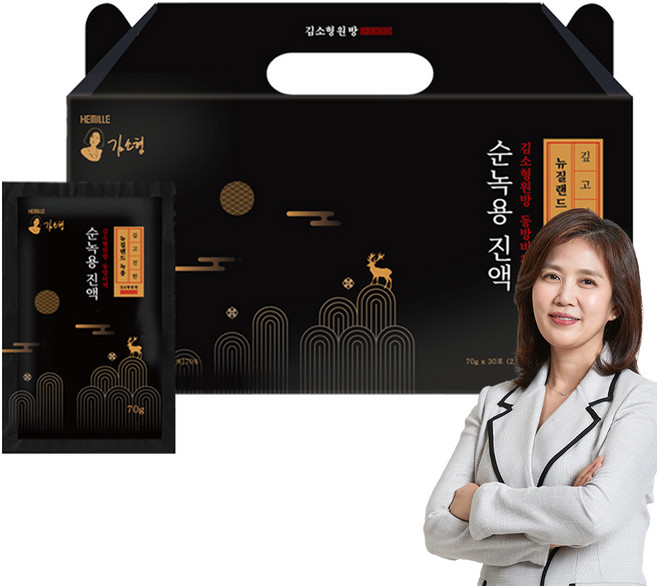 헤밀레 김소형 원방 동방비책 뉴질랜드 순녹용 진액, 2.1kg, 1개