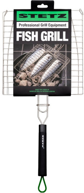 스테츠 캠핑용 피쉬 바베큐 그릴, 1개
