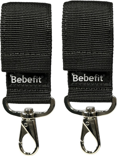 베베핏 유모차걸이, 블랙, 2개