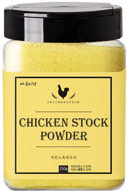 바른미각 치킨스톡 파우더, 250g, 1개