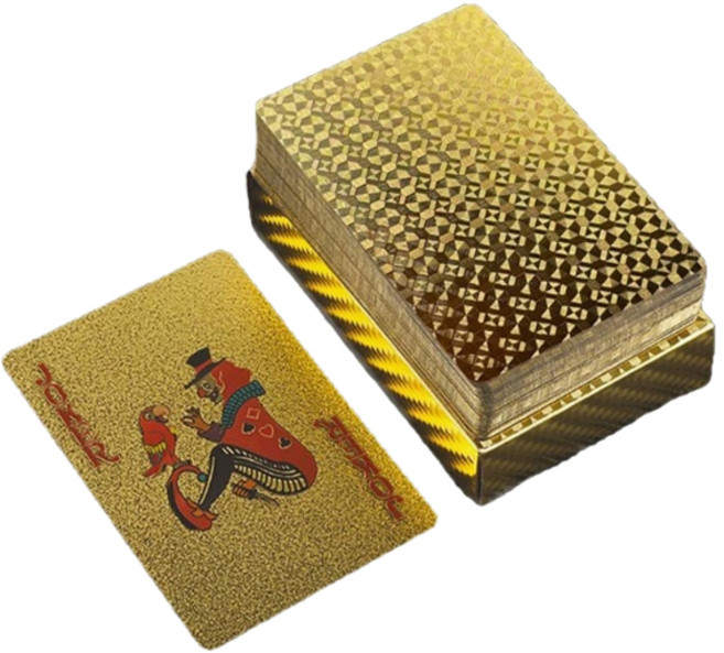 몰앤모어 고급 포커 트럼프 카드, 골드체크, 1개