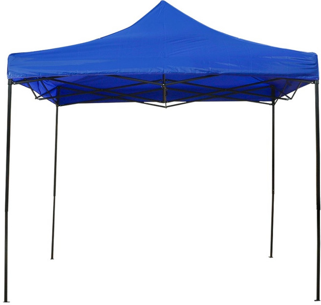캠프빌리지 접이식 캐노피 천막 + 프레임 세트, 블루