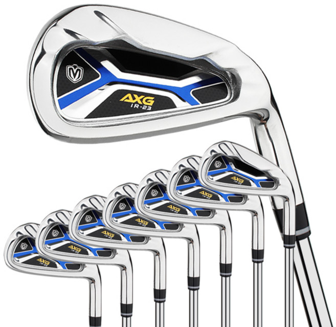 미사일 남성용 24 골프 AXG 일반스틸 그라파이트 아이언 8종 세트 8i, R