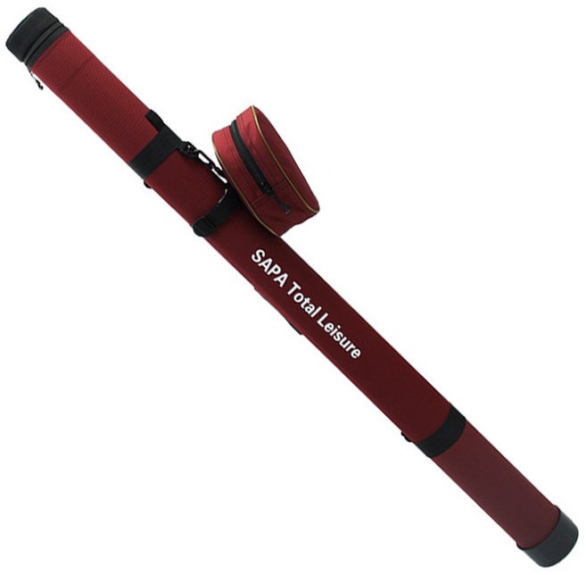 싸파 원통 낚시가방 STB-402, 와인
