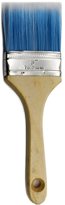 비앤홈 수성 유성 나일론 블루 페인트붓, 1개