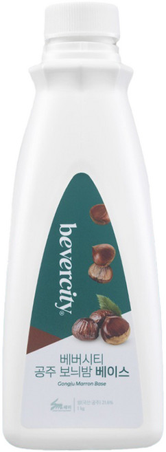 베버시티 공주 보늬밤 라떼 베이스, 1kg, 1개, 1개입