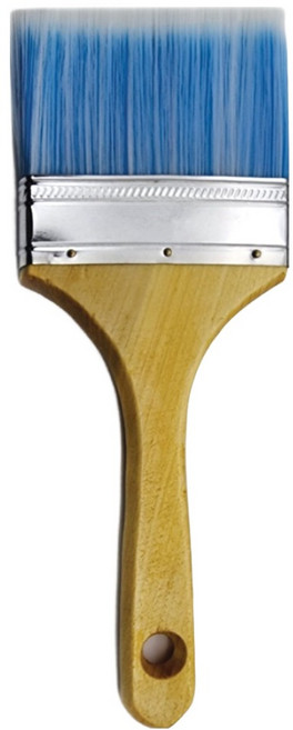 비앤홈 수성 유성 나일론 블루 페인트붓, 1개